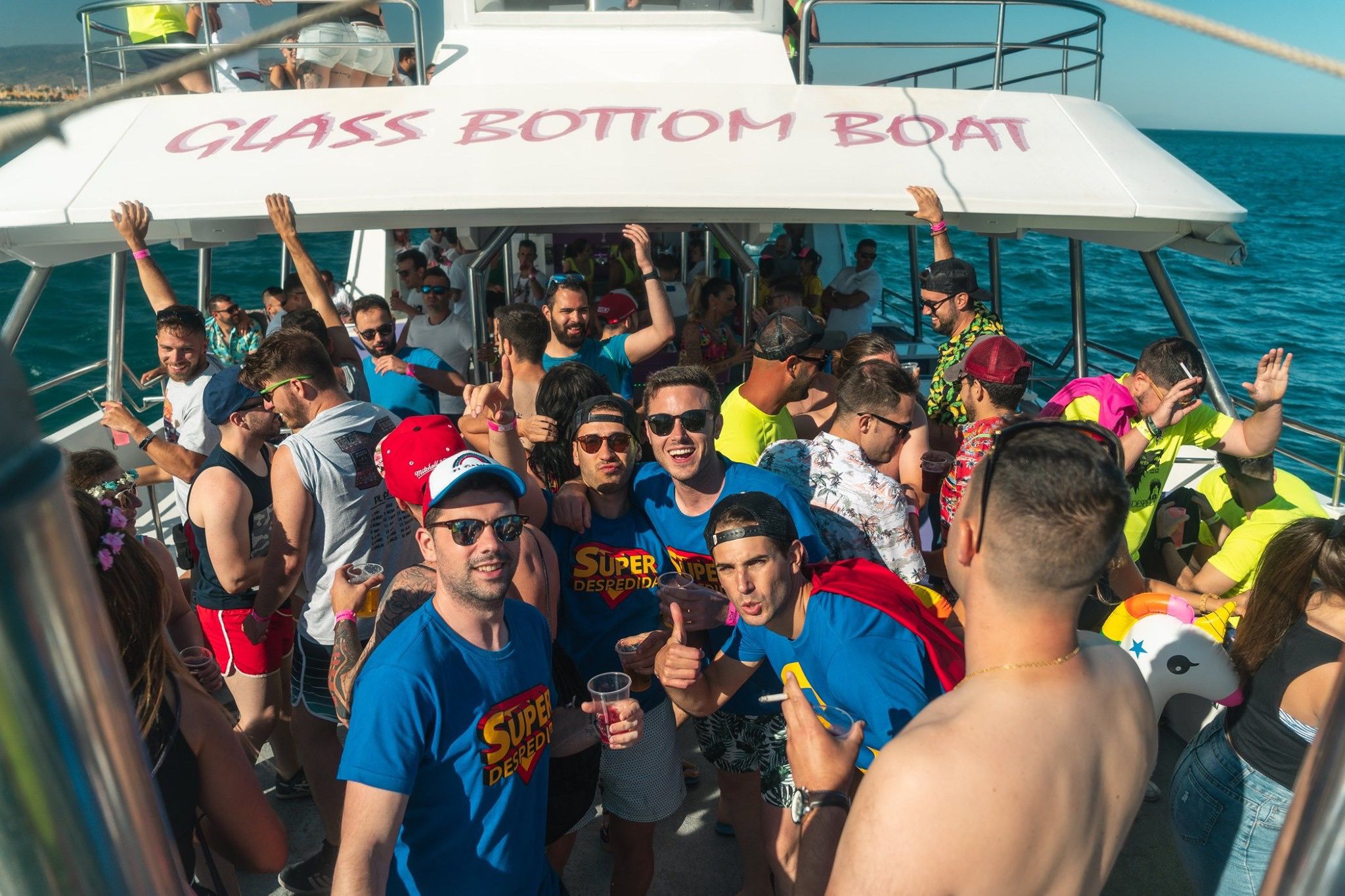 despedidas de soltero en barco en málaga
